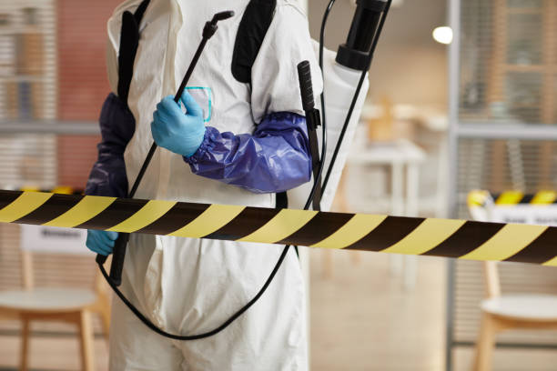 Professional Biohazard technician working in Saddle Brook, NJ